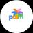 An image of the PaLM AI (palm) crypto token logo