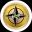 An image of the PDX Coin (pdx) crypto token logo