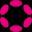 Uma imagem do logotipo do token cripto Polkadot (dot)