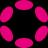 Uma imagem do logotipo do token cripto Polkadot (dot)