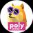 En bild av PolyDoge (polydoge) kryptotoken-logotypen