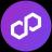 En bild av Polygon Ecosystem Token (pol) kryptotoken-logotypen