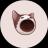 Una imagen del logo del token cripto Popcat (popcat)