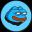 Une image du logo du token crypto Popo The Frog (frop)
