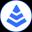 Uma imagem do logotipo do token cripto Prisma mkUSD (mkusd)