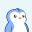 An image of the Pudgy Penguins (pengu) crypto token logo