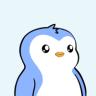 An image of the Pudgy Penguins (pengu) crypto token logo