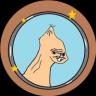 Uma imagem do logotipo do token cripto Retard Coin (retard)