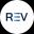 An image of the REV (rev) crypto token logo