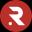 An image of the Rubicon (rubi) crypto token logo