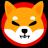 An image of the Shiba Inu (shib) crypto token logo