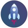 An image of the SpaceGrime (grimex) crypto token logo