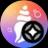 An image of the Stargate Bridged Shell (Avalanche) (shell) crypto token logo