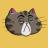 The Blinking AI Cat - Catfather (catf) 加密代幣標誌的圖像
