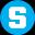 An image of the The Sandbox (sand) crypto token logo