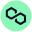 Uma imagem do logotipo do token cripto TruFin Staked MATIC (trumatic)