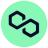 Uma imagem do logotipo do token cripto TruFin Staked MATIC (trumatic)