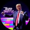 Ein Bild des Trump Shuffle (shuffle) Krypto-Token-Logos