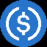 En bild av Bridged USDC (Avalanche Bridge) (usdc.e) kryptotoken-logotypen