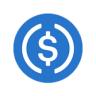 Una imagen del logo del token cripto Bridged USDC (Arbitrum) (usdc.e)