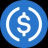 Una imagen del logo del token cripto USDC (usdc)