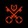 Uma imagem do logotipo do token cripto Venice Token (vvv)