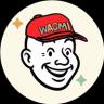 Uma imagem do logotipo do token cripto WAGMI (wagmi)