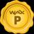 Imagem do logo do token WAX (waxp)