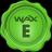 An image of the WAXE (waxe) crypto token logo