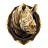 An image of the White Rhinoceros (whrh) crypto token logo