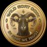An image of the Wild Goat Coin (wgc) crypto token logo