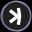 An image of the Wrapped Kaspa (kas) crypto token logo